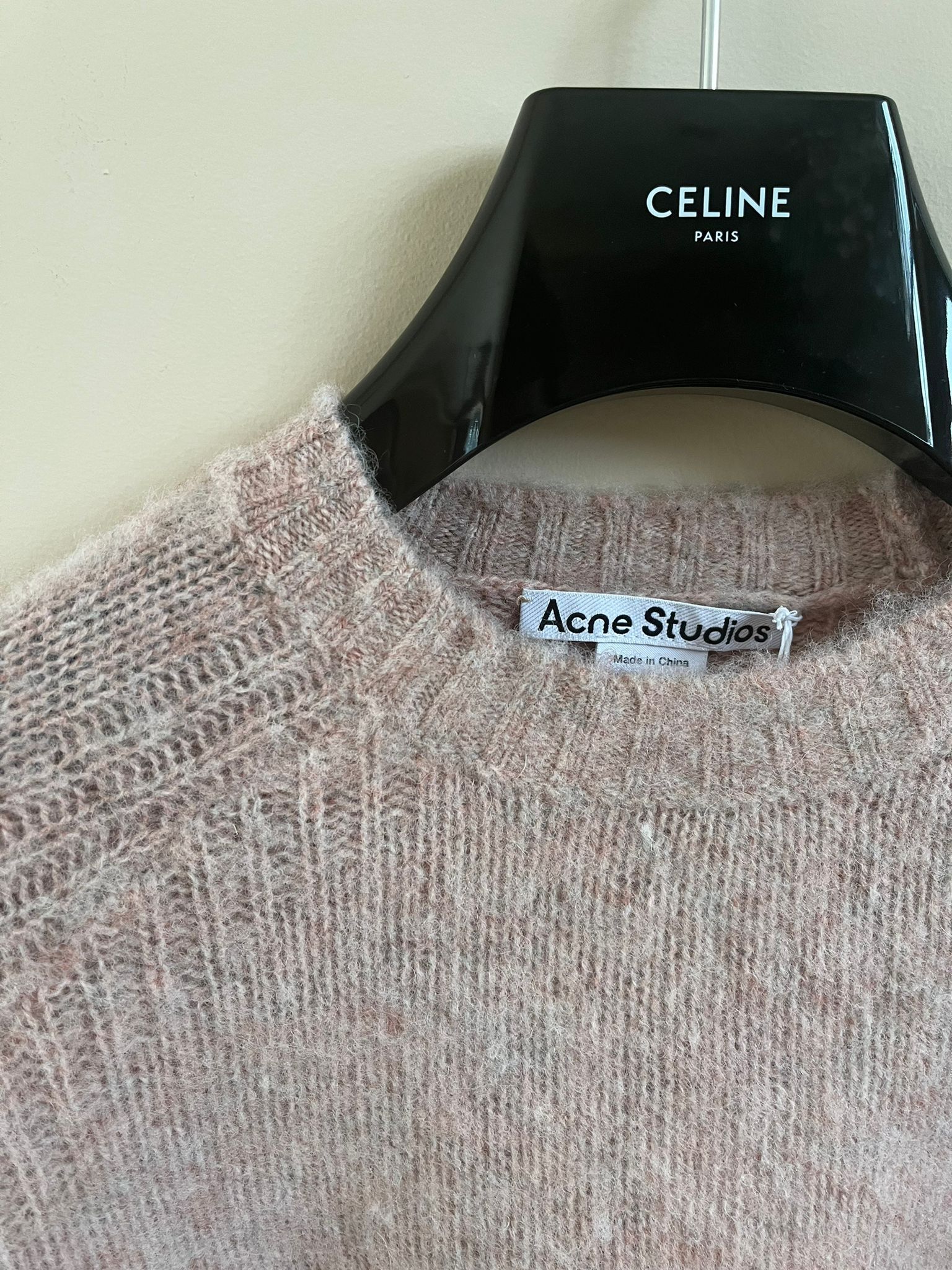 Acne Studios FN-MN-KNIT000278 in Pastel Pink Color Size US L / EU 52-54 / 3 - 3 Thumbnail