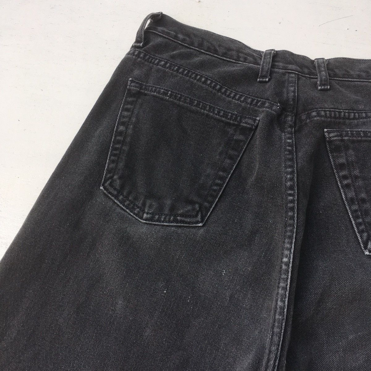 Guess × Vintage Vintage Guess Jeans Faded Black High Rise Size 28" / US 6 / IT 42 - 16 Thumbnail
