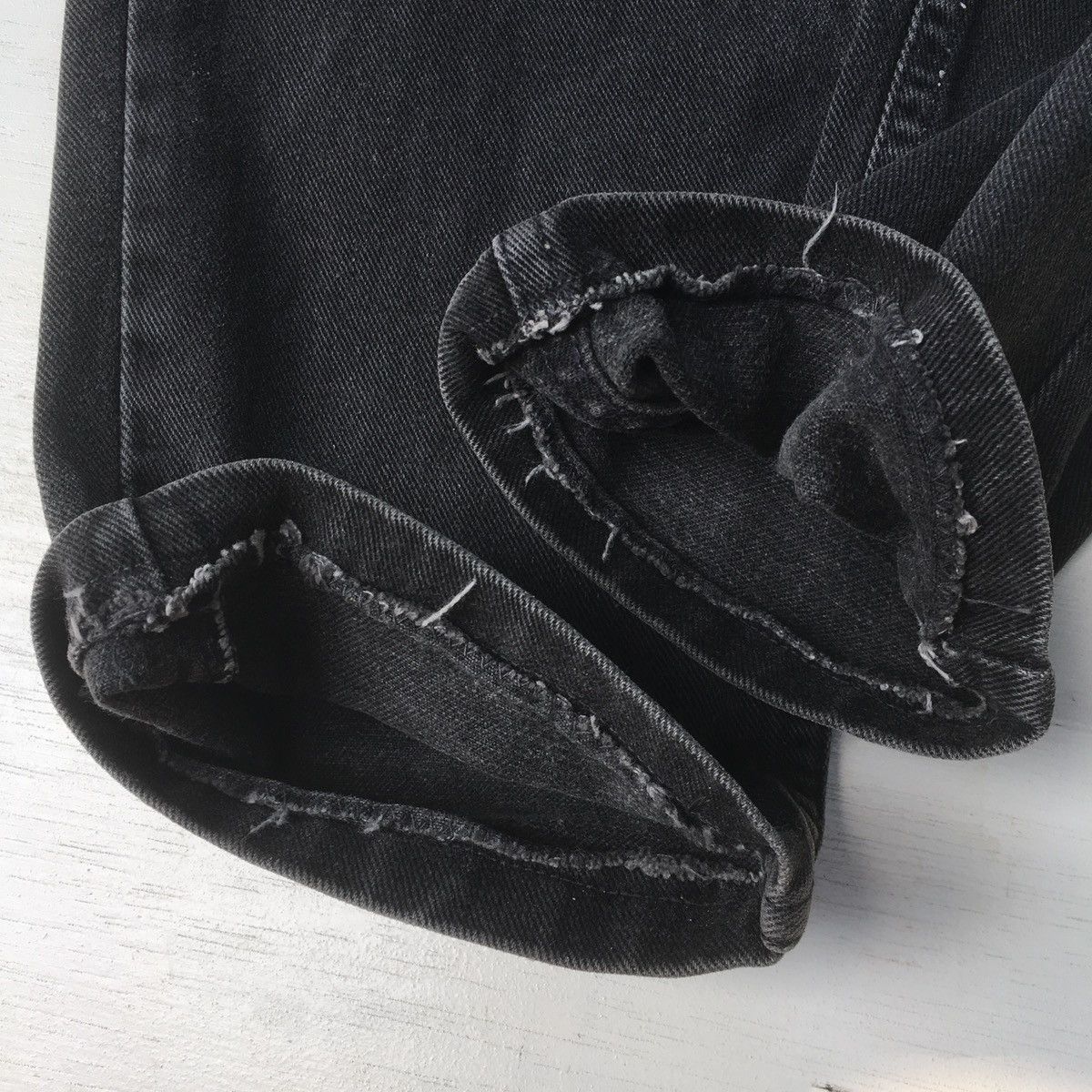 Guess × Vintage Vintage Guess Jeans Faded Black High Rise Size 28" / US 6 / IT 42 - 13 Thumbnail