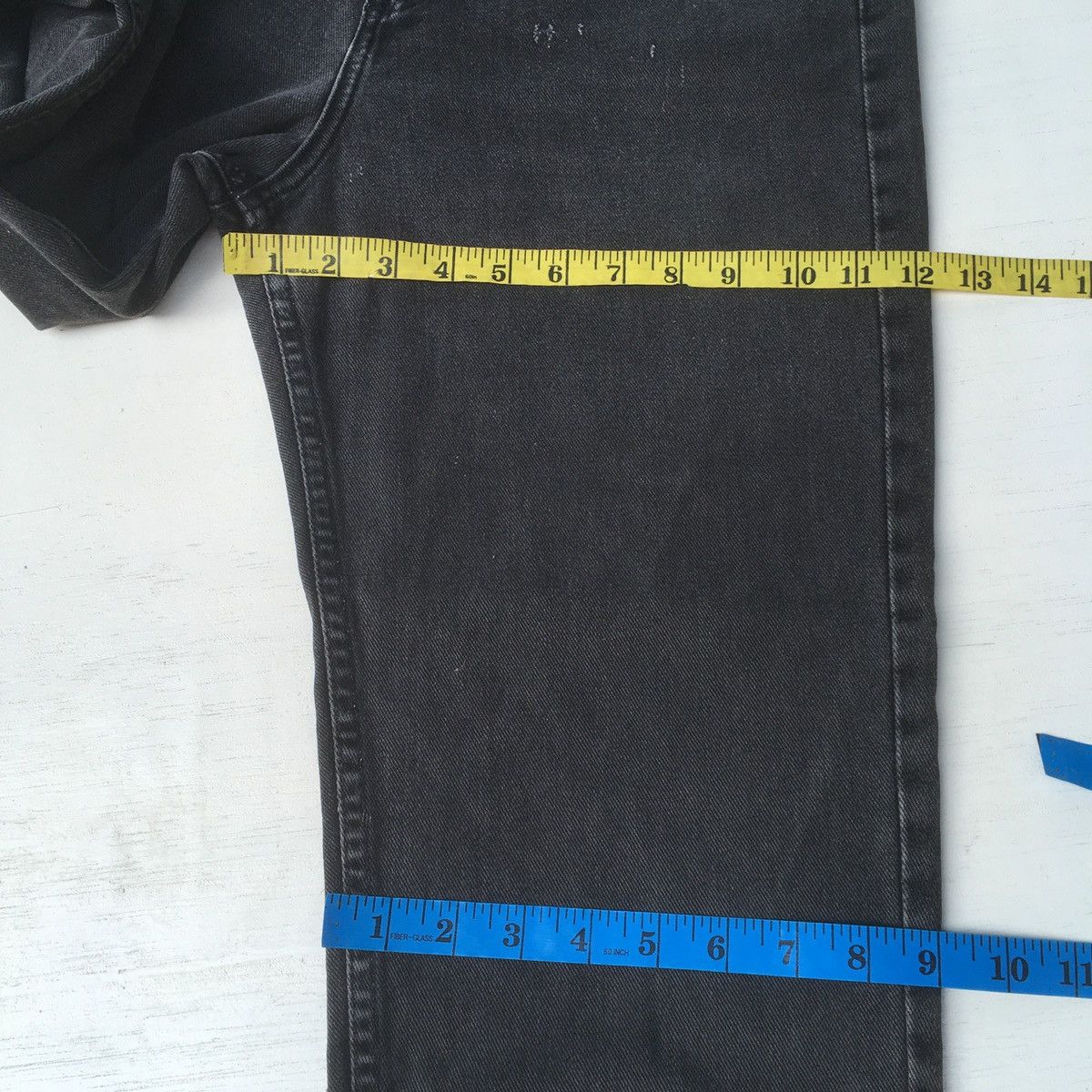 Guess × Vintage Vintage Guess Jeans Faded Black High Rise Size 28" / US 6 / IT 42 - 25 Thumbnail
