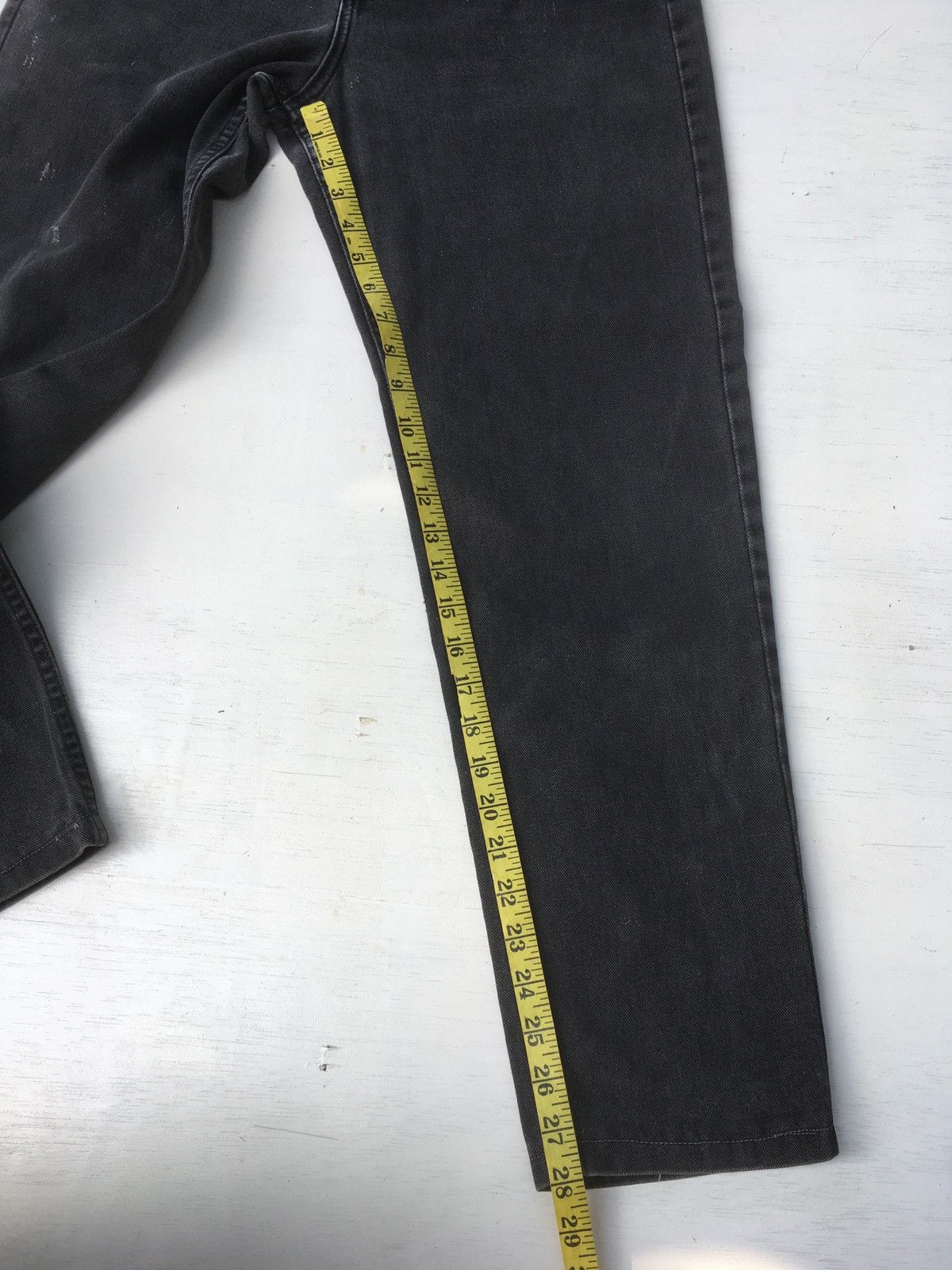 Guess × Vintage Vintage Guess Jeans Faded Black High Rise Size 28" / US 6 / IT 42 - 24 Thumbnail
