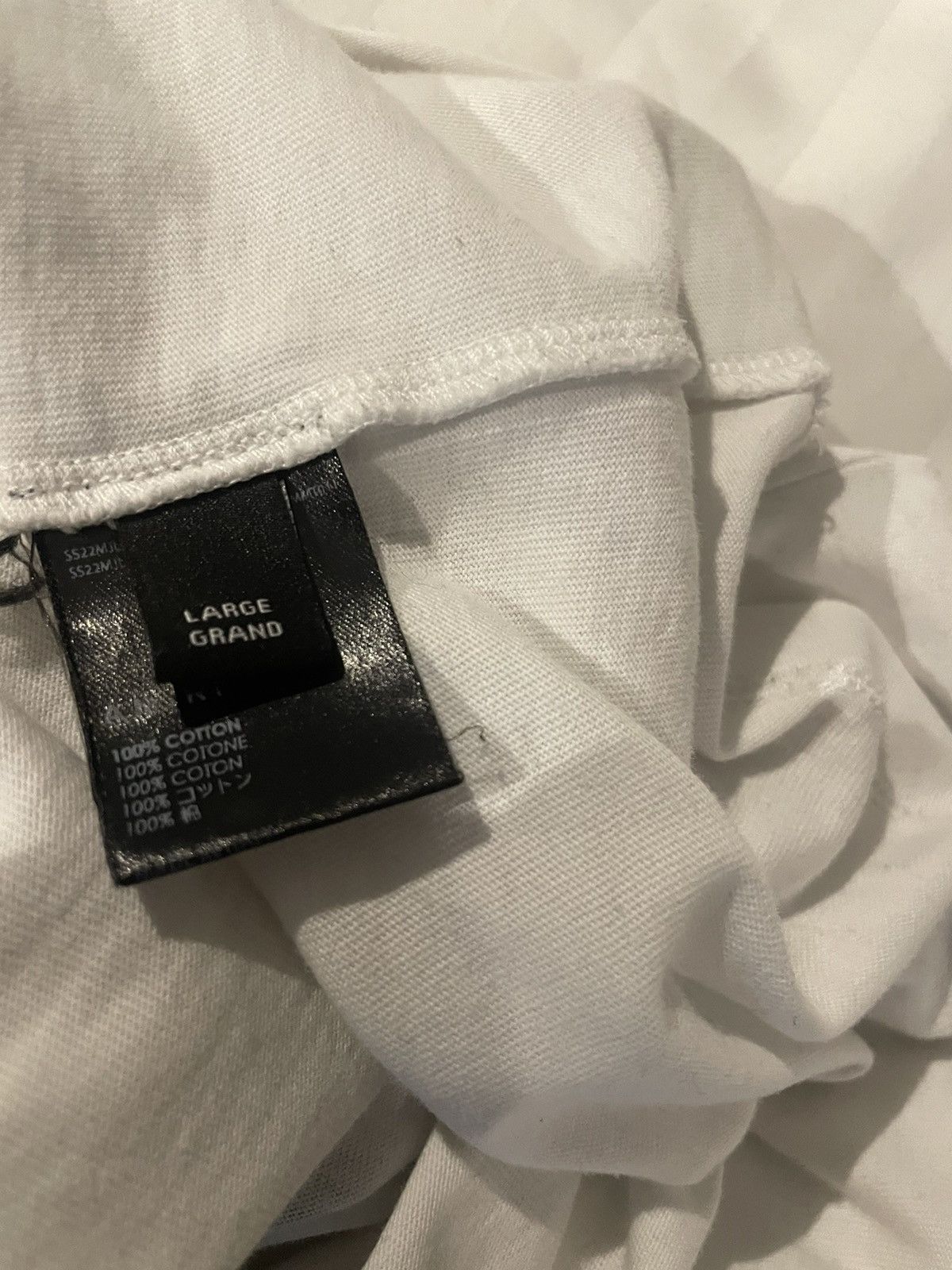 Amiri Amiri T-shirt white Size US L / EU 52-54 / 3 - 4 Thumbnail