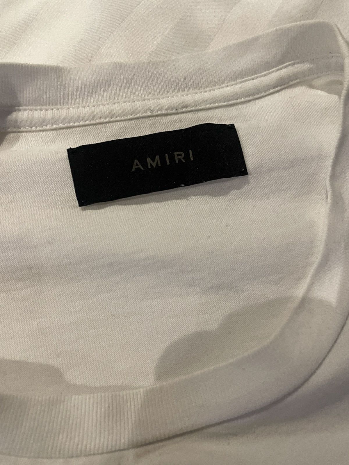 Amiri Amiri T-shirt white Size US L / EU 52-54 / 3 - 3 Thumbnail