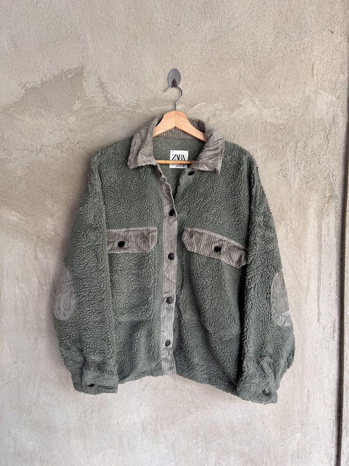 Zara Zara Fleece Jacket Size US L / EU 52-54 / 3 - 2 Thumbnail