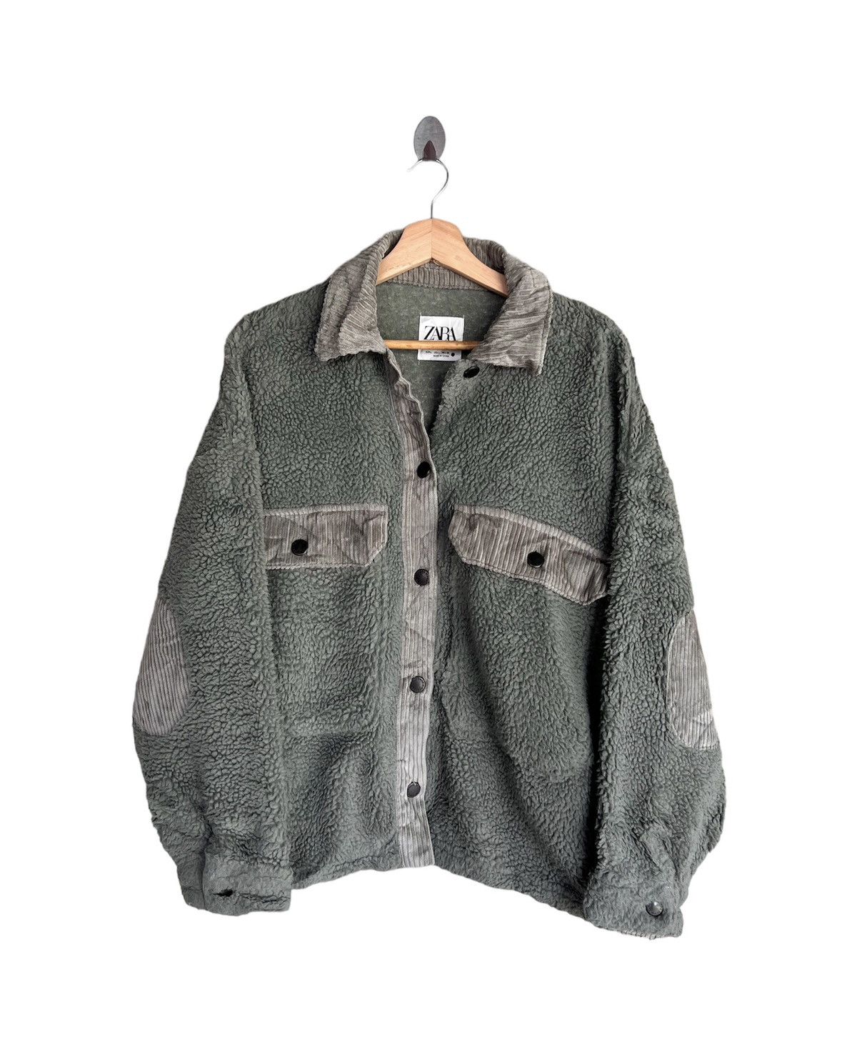 Zara Zara Fleece Jacket Size US L / EU 52-54 / 3 - 1 Thumbnail