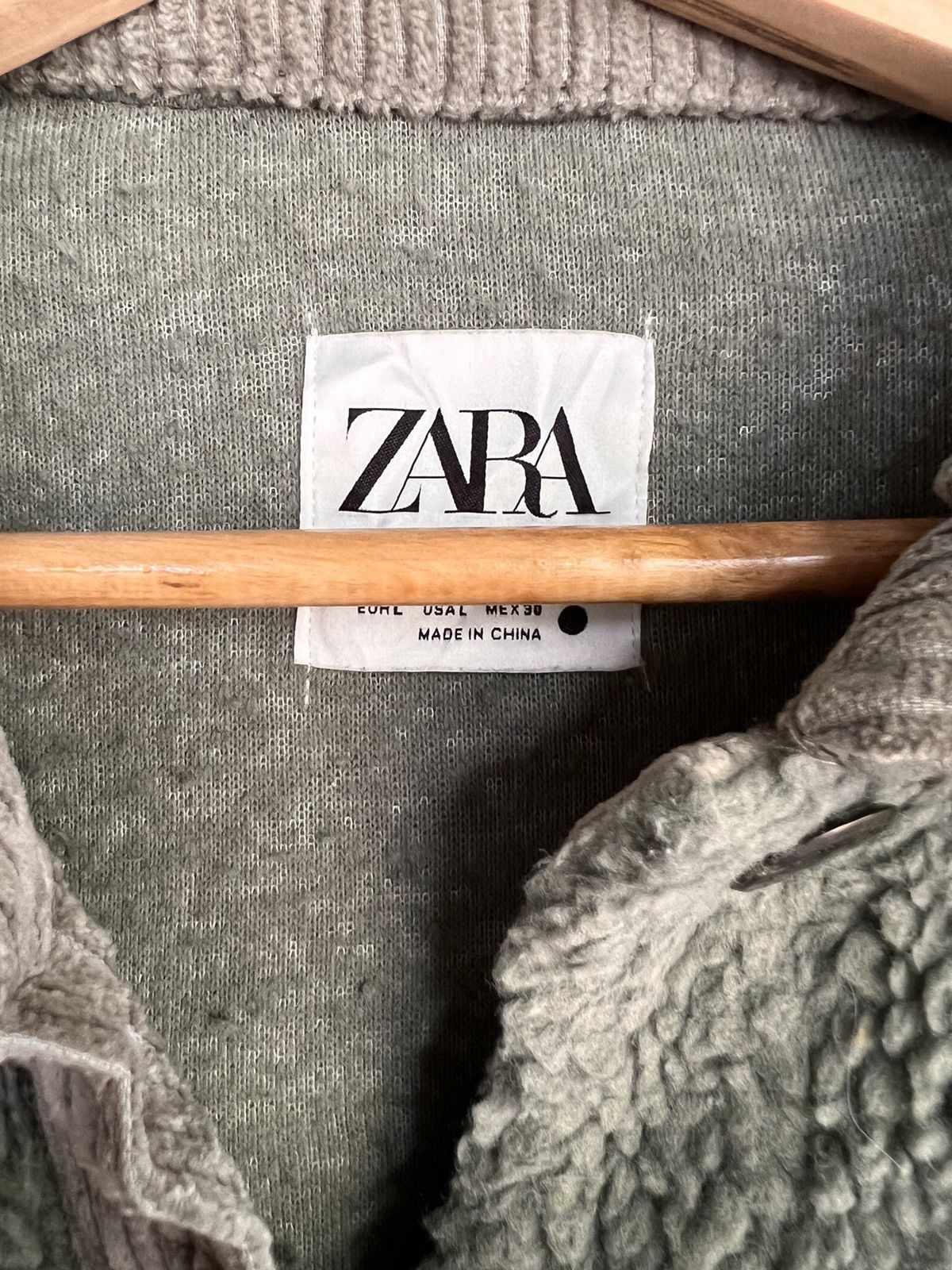 Zara Zara Fleece Jacket Size US L / EU 52-54 / 3 - 4 Thumbnail
