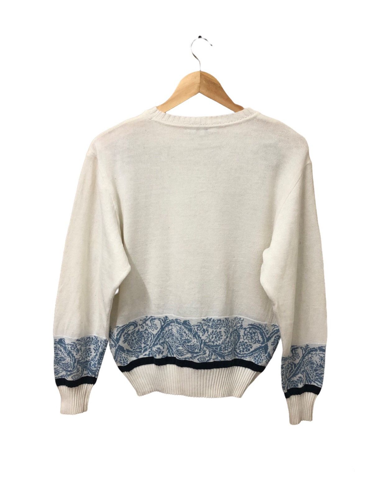 Christian Dior Monsieur Vintage Christian Dior Big Logo CD Sport Knit Sweater Size L / US 10 / IT 46 - 3 Thumbnail