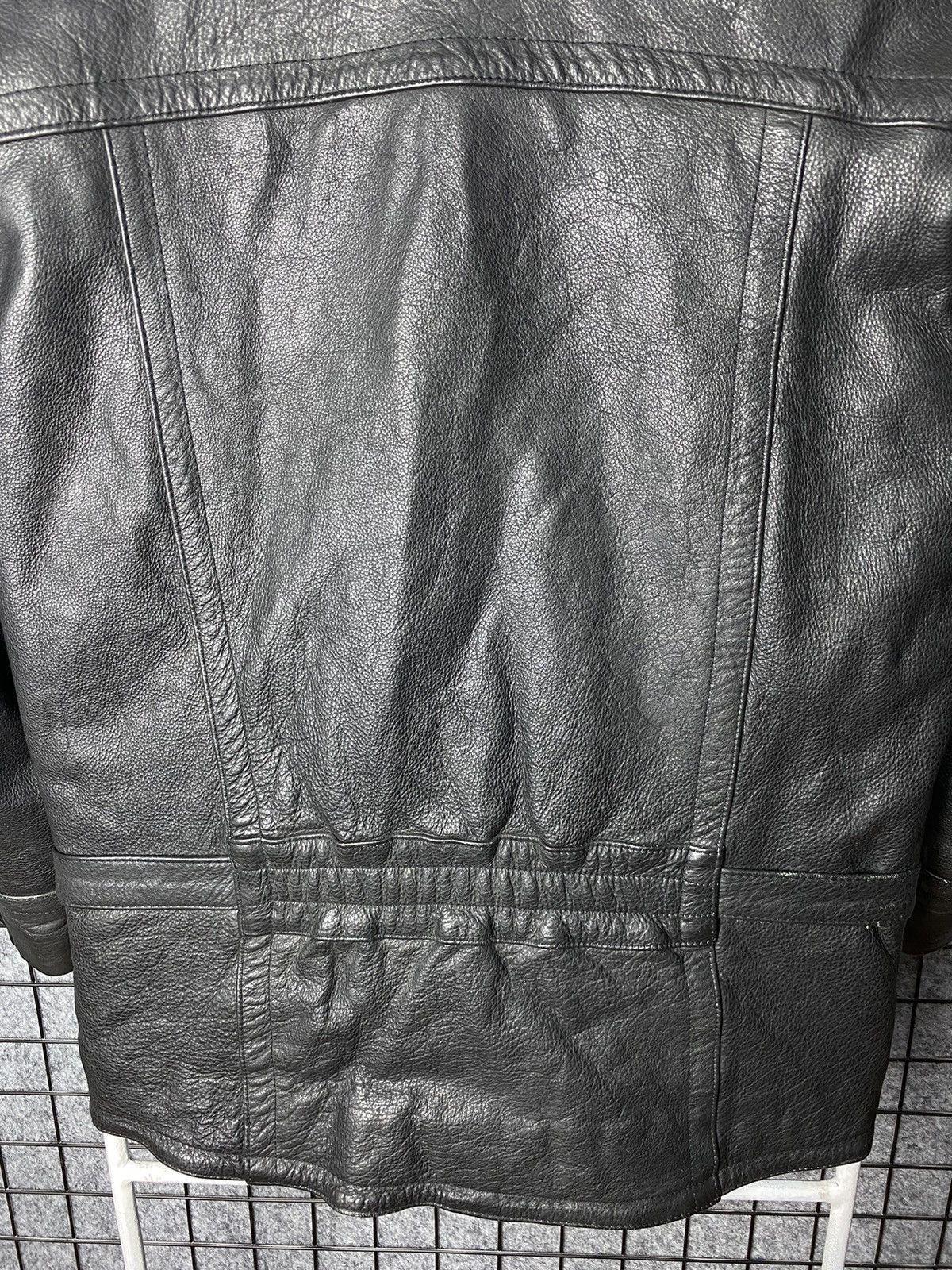 Genuine Leather Louis Vintage 80s 90s Real Cow Leather Biker Jacket Size L Size L / US 10 / IT 46 - 11 Thumbnail