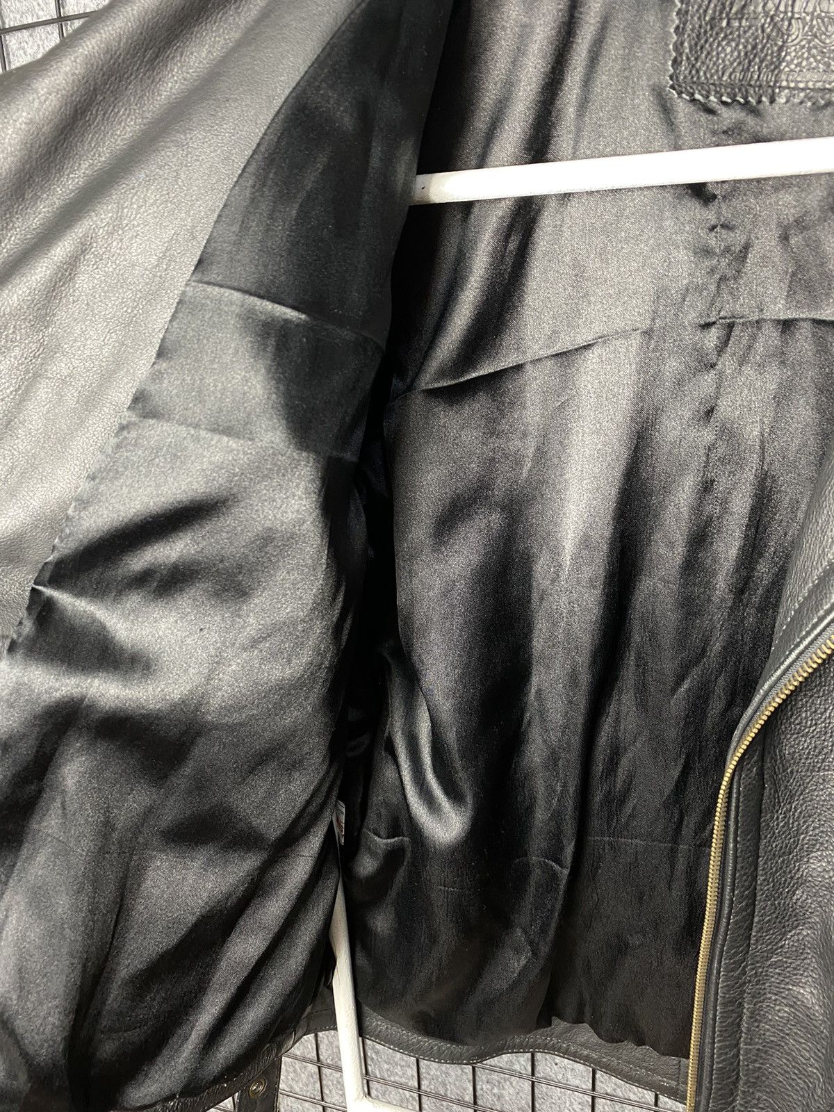 Genuine Leather Louis Vintage 80s 90s Real Cow Leather Biker Jacket Size L Size L / US 10 / IT 46 - 5 Thumbnail