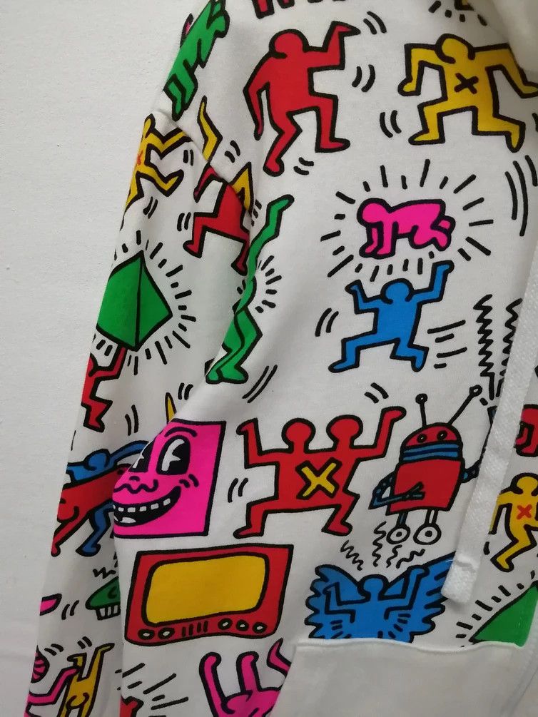 Keith Haring KEITH HARING x BIGBANG Over Print Hoodie Size US M / EU 48-50 / 2 - 4 Thumbnail