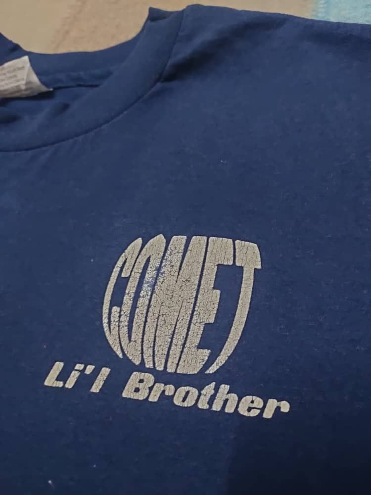 Hanes 80's Vintage Comet Li'l Brother Tee Size US L / EU 52-54 / 3 - 3 Thumbnail