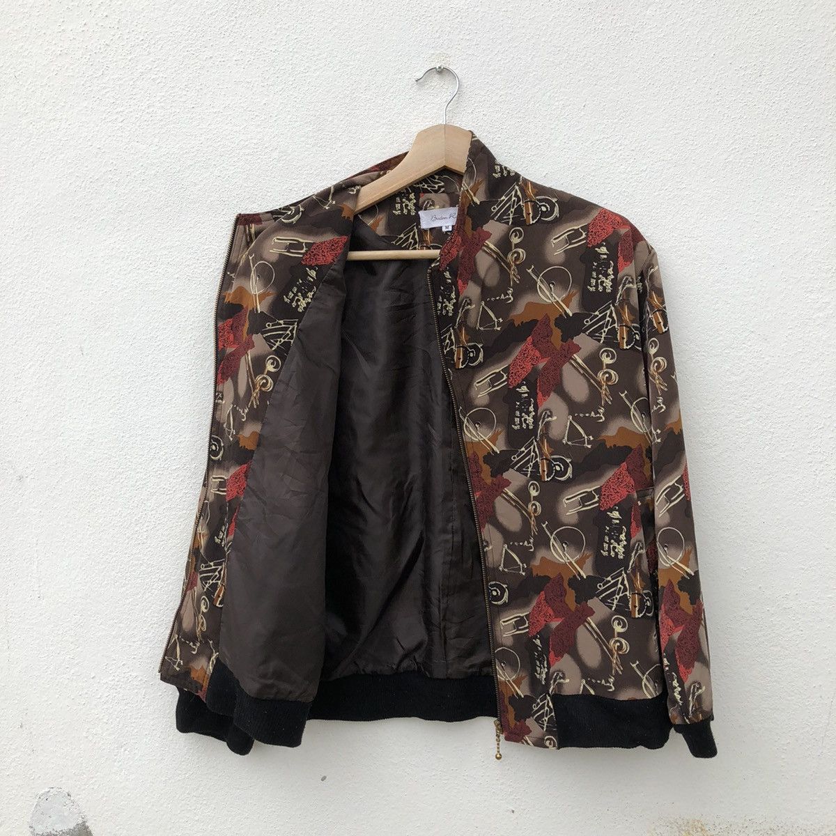 Japanese Brand NAVAJO DESIGN VINTAGE JACKET BATON ROUGE ZIPPER Size US M / EU 48-50 / 2 - 8 Thumbnail
