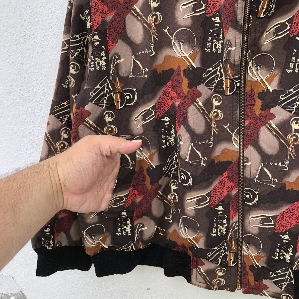 Japanese Brand NAVAJO DESIGN VINTAGE JACKET BATON ROUGE ZIPPER Size US M / EU 48-50 / 2 - 5 Thumbnail