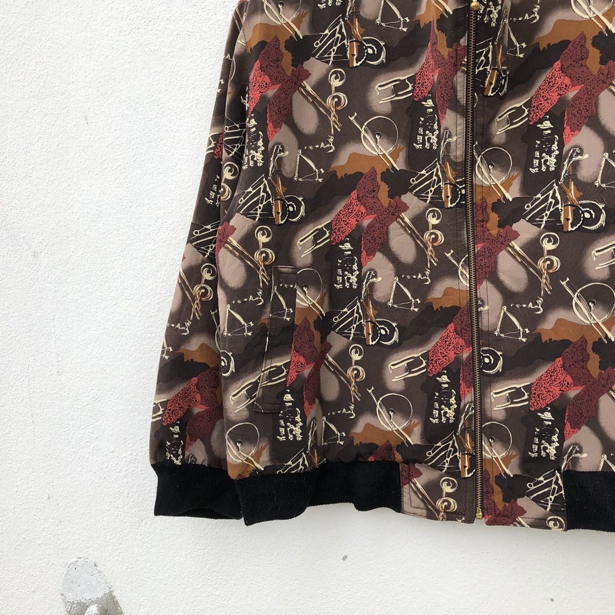 Japanese Brand NAVAJO DESIGN VINTAGE JACKET BATON ROUGE ZIPPER Size US M / EU 48-50 / 2 - 4 Thumbnail