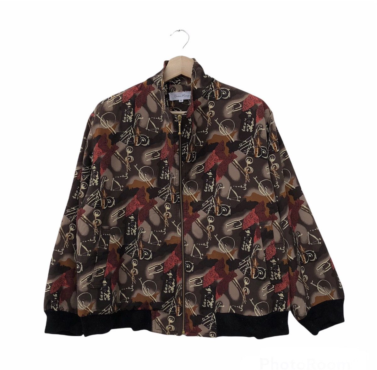 Japanese Brand NAVAJO DESIGN VINTAGE JACKET BATON ROUGE ZIPPER Size US M / EU 48-50 / 2 - 1 Thumbnail