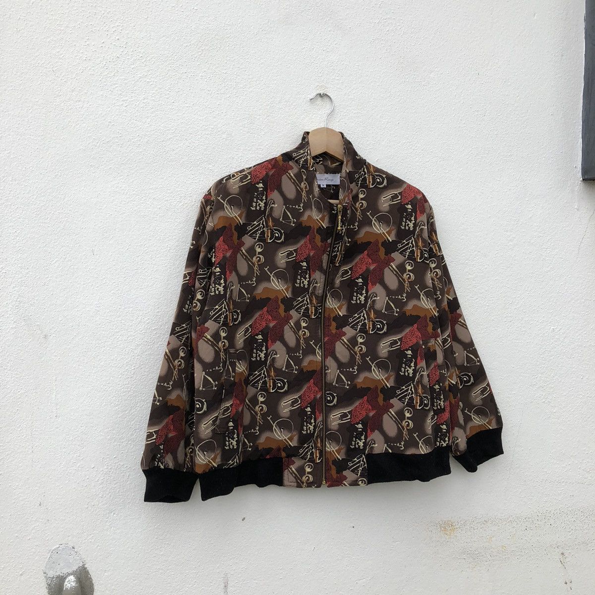 Japanese Brand NAVAJO DESIGN VINTAGE JACKET BATON ROUGE ZIPPER Size US M / EU 48-50 / 2 - 2 Thumbnail