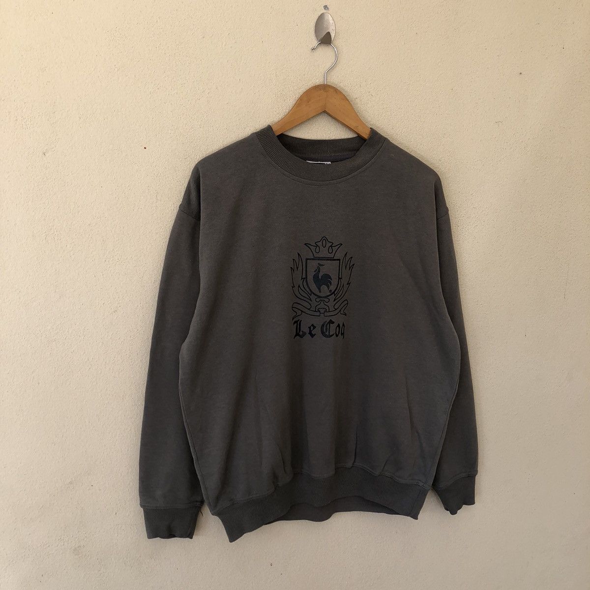 Le Coq Sportif VINTAGE 90’s LE COQ SPORTIF SWEATSHIRT BIG LOGO Size US M / EU 48-50 / 2 - 2 Thumbnail