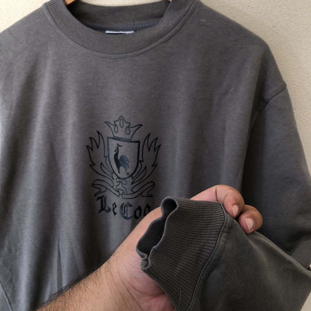 Le Coq Sportif VINTAGE 90’s LE COQ SPORTIF SWEATSHIRT BIG LOGO Size US M / EU 48-50 / 2 - 4 Thumbnail