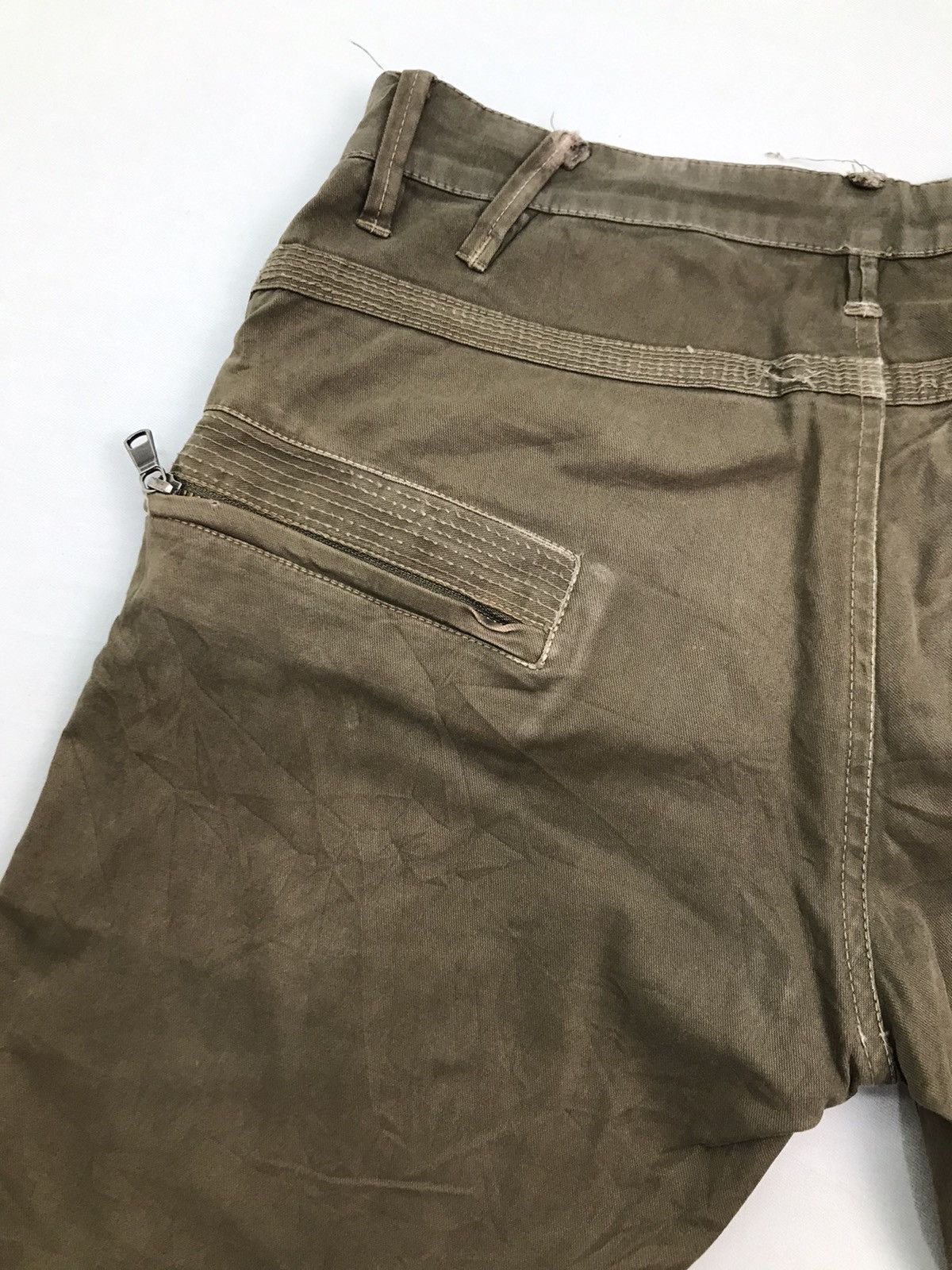 Japanese Brand CUSTOM CULTURE Bush Multipocket Baker Pants Size US 31 - 16 Thumbnail