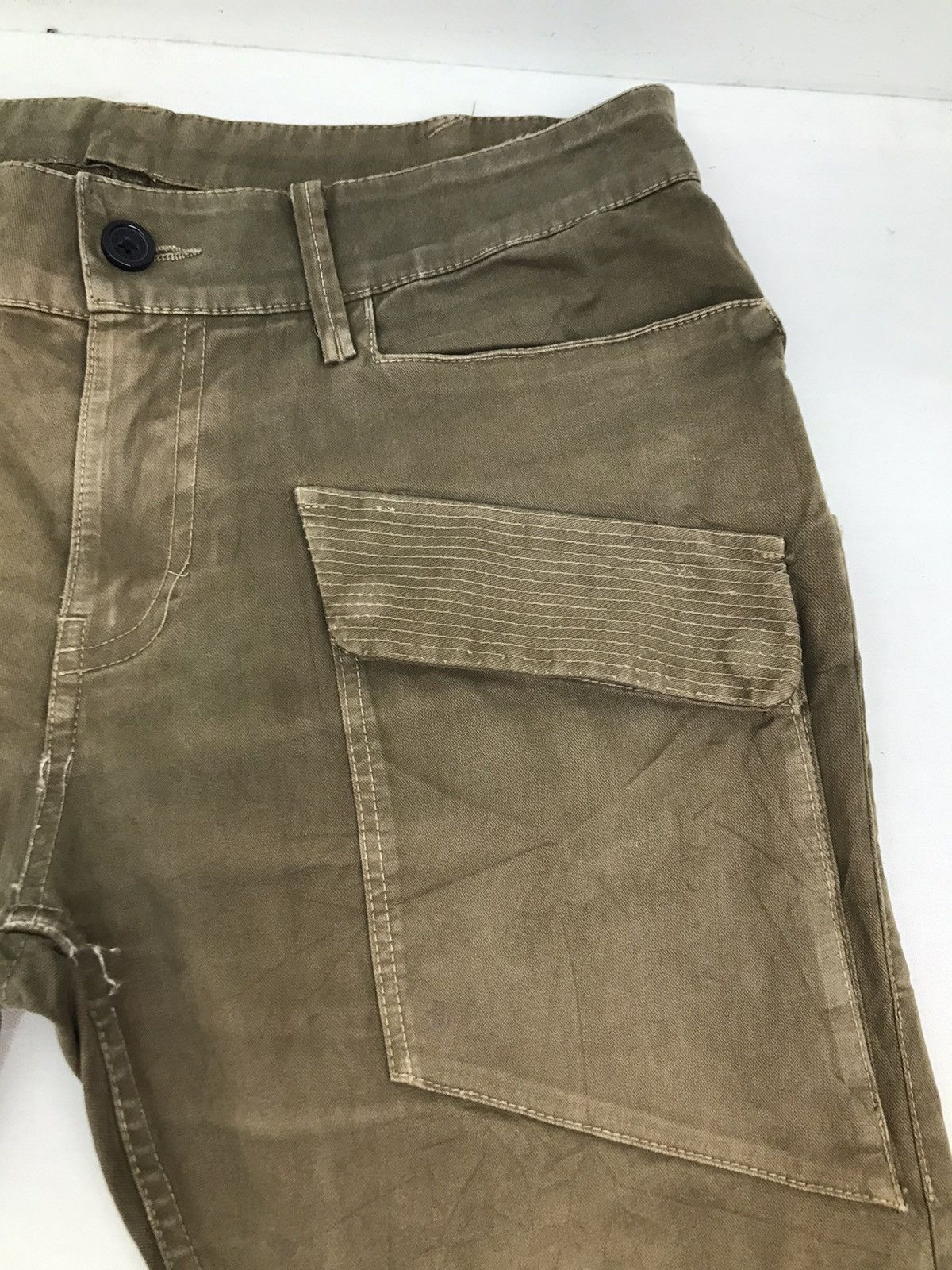 Japanese Brand CUSTOM CULTURE Bush Multipocket Baker Pants Size US 31 - 8 Thumbnail