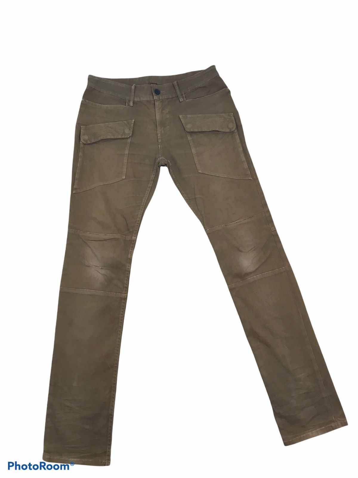 Japanese Brand CUSTOM CULTURE Bush Multipocket Baker Pants Size US 31 - 1 Thumbnail