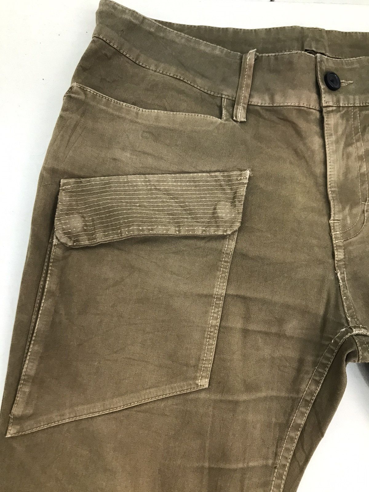 Japanese Brand CUSTOM CULTURE Bush Multipocket Baker Pants Size US 31 - 9 Thumbnail