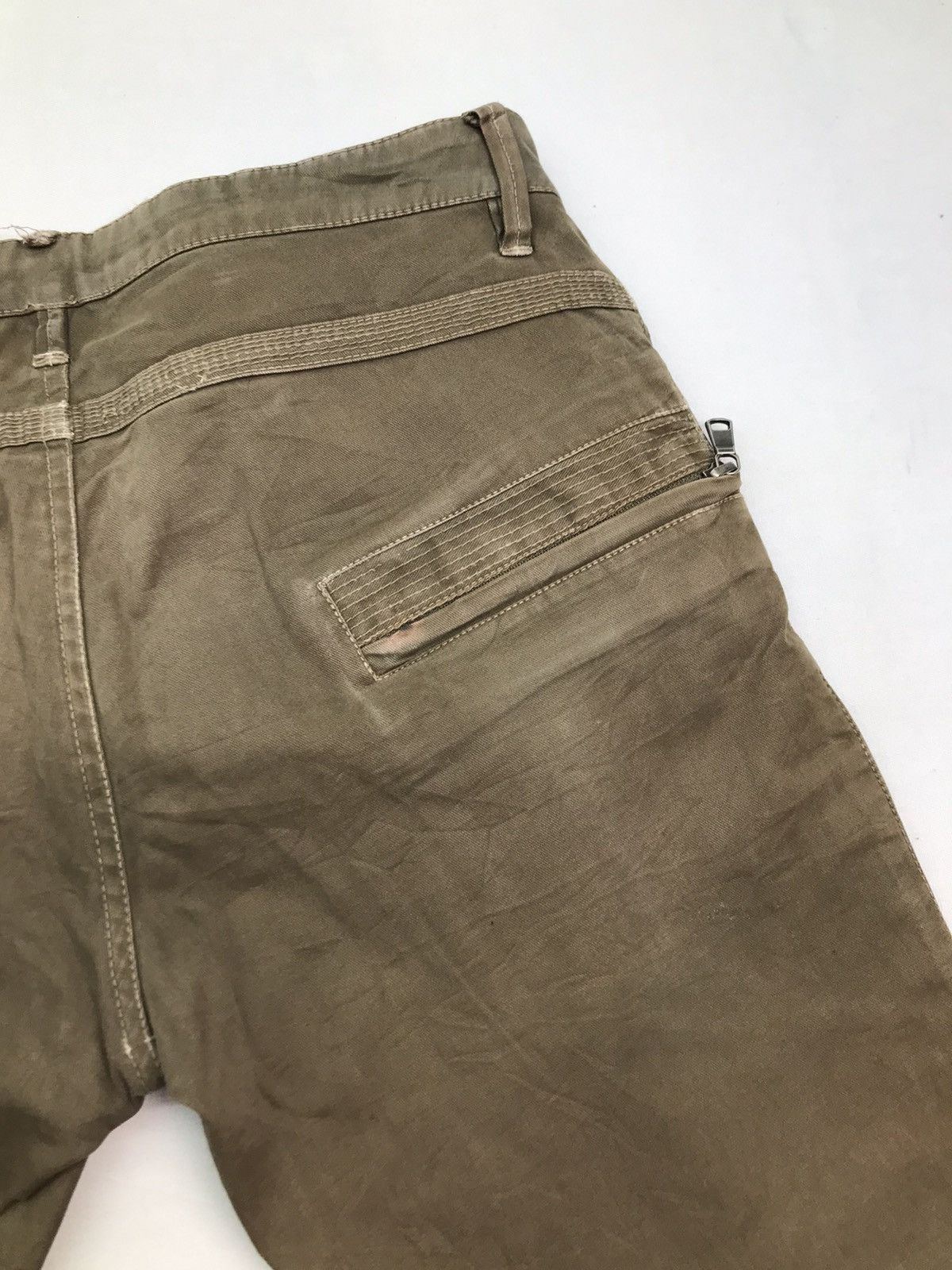 Japanese Brand CUSTOM CULTURE Bush Multipocket Baker Pants Size US 31 - 15 Thumbnail