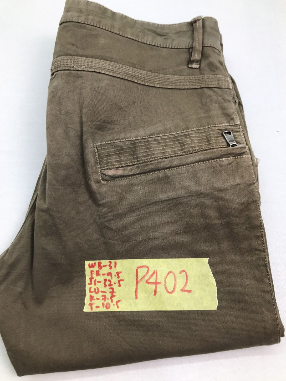 Japanese Brand CUSTOM CULTURE Bush Multipocket Baker Pants Size US 31 - 25 Thumbnail