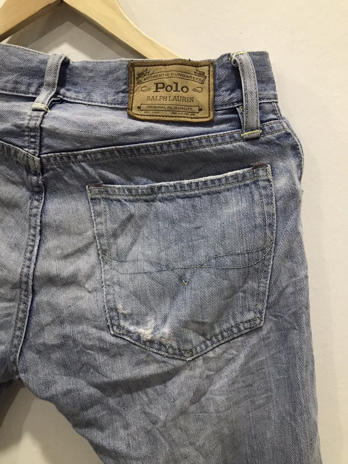 Polo Ralph Lauren POLO RALPH LAUREN Distressed denim Jeans Size US 28 / EU 44 - 12 Thumbnail