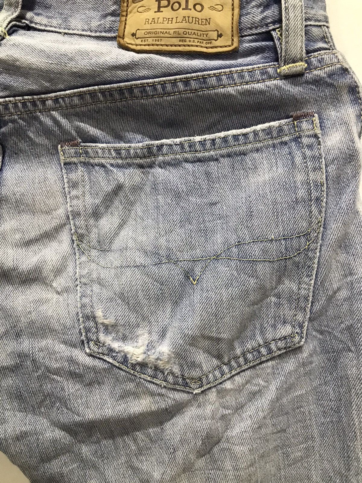 Polo Ralph Lauren POLO RALPH LAUREN Distressed denim Jeans Size US 28 / EU 44 - 13 Thumbnail