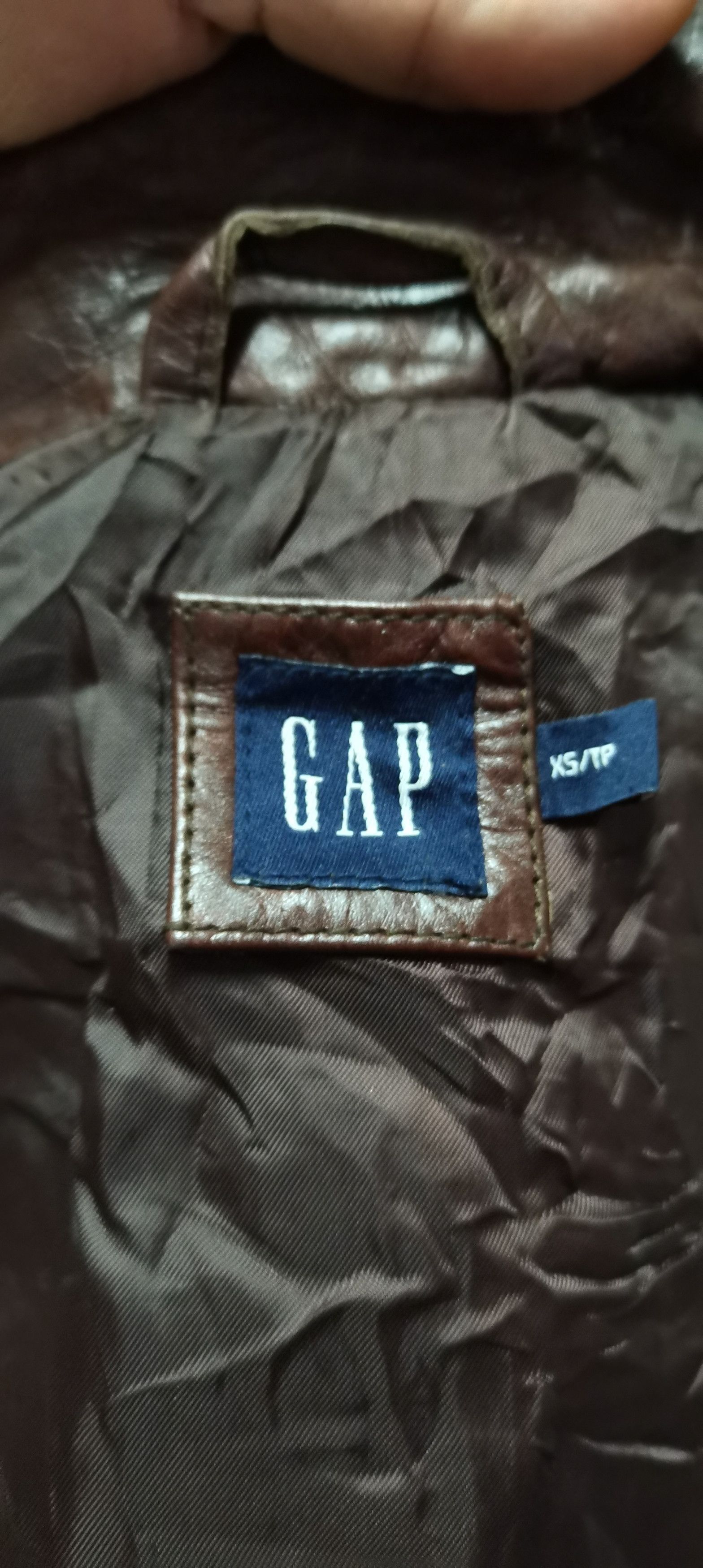 Gap Steals🔥 Vintage GAP leather jacket Size XS / US 0-2 / IT 36-38 - 15 Thumbnail