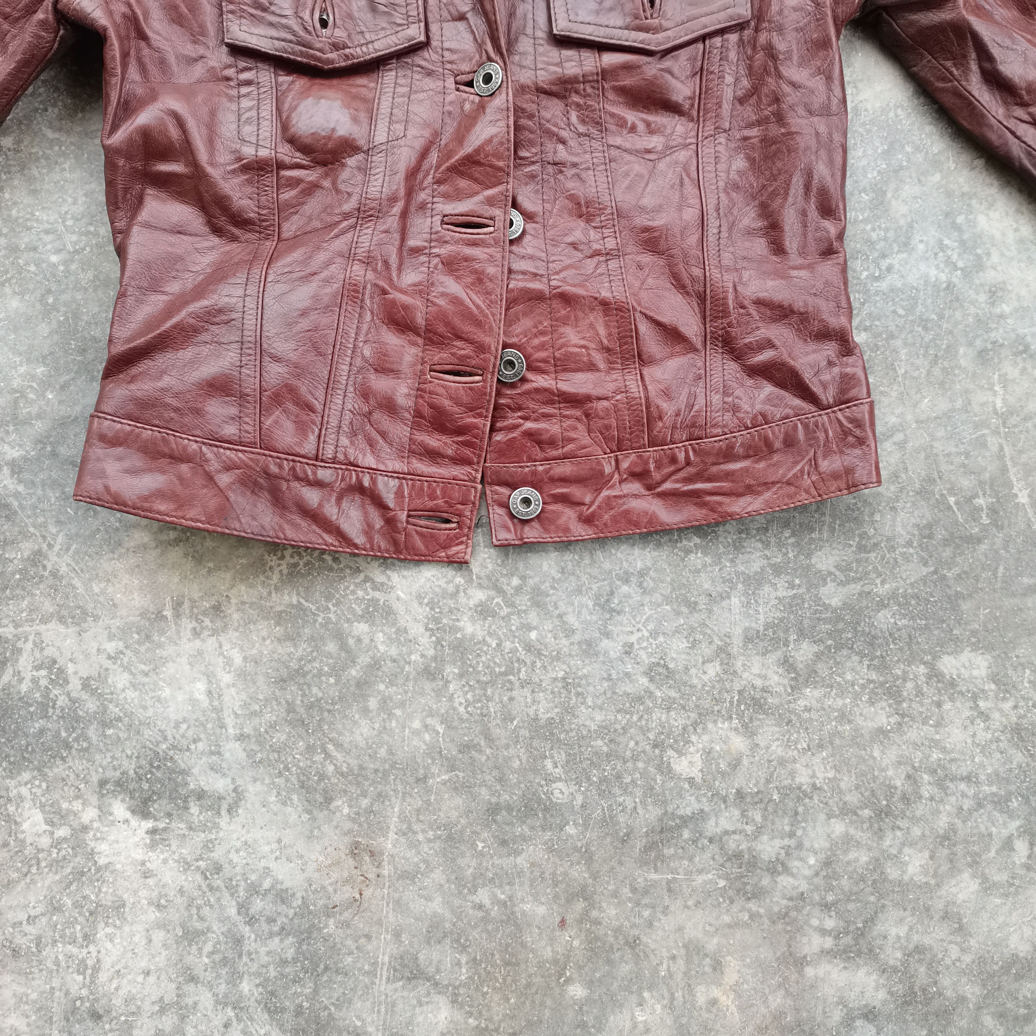 Gap Steals🔥 Vintage GAP leather jacket Size XS / US 0-2 / IT 36-38 - 3 Thumbnail