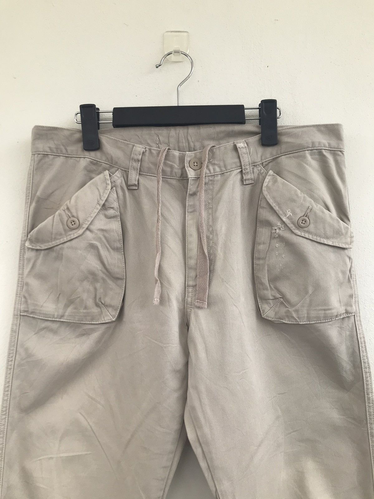 Uniqlo Uniqlo bush fatigue baker drawstring workwear Size US 34 / EU 50 - 3 Thumbnail