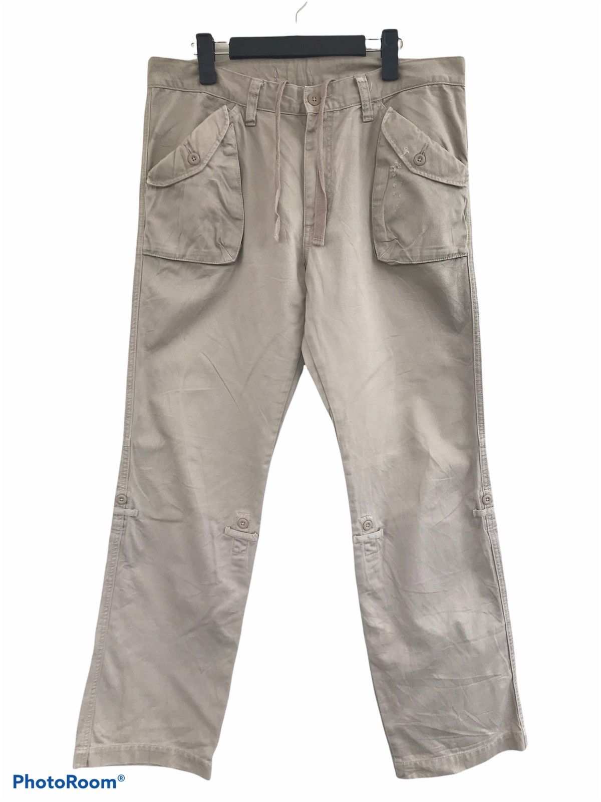 Uniqlo Uniqlo bush fatigue baker drawstring workwear Size US 34 / EU 50 - 1 Thumbnail