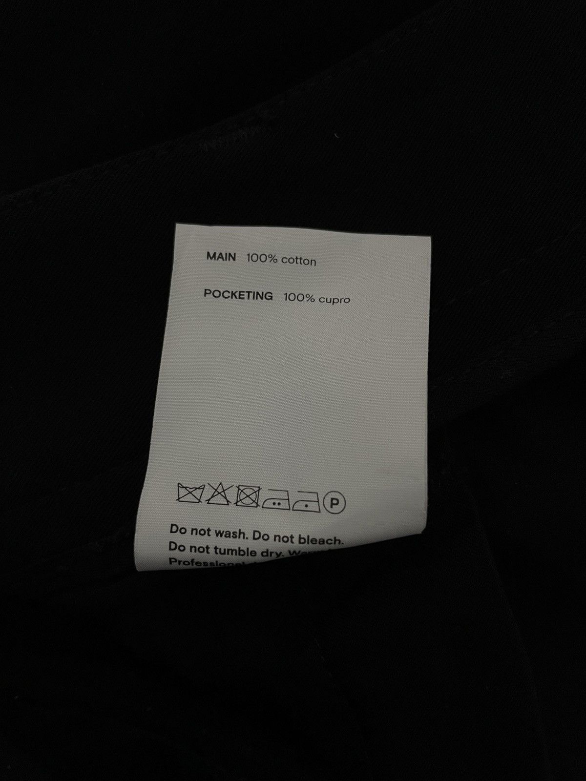 Song For The Mute 21.1 Naïve Cotton Gabardine Wide Trousers Size 29" - 6 Thumbnail
