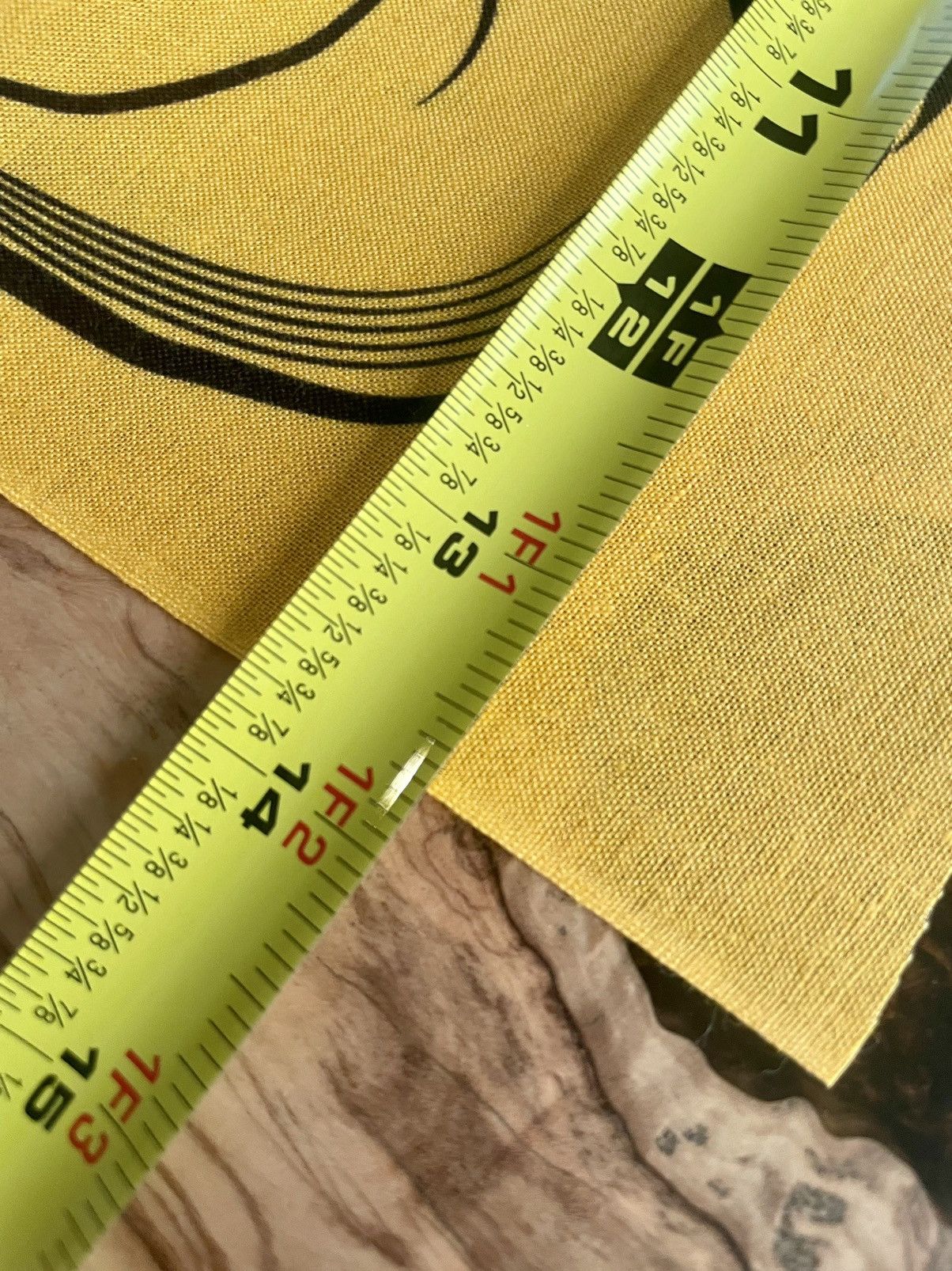 Anti Social Social Club FR2 X ASSC OMG Tenugui Tapestry Towel - Yellow Size ONE SIZE - 11 Thumbnail