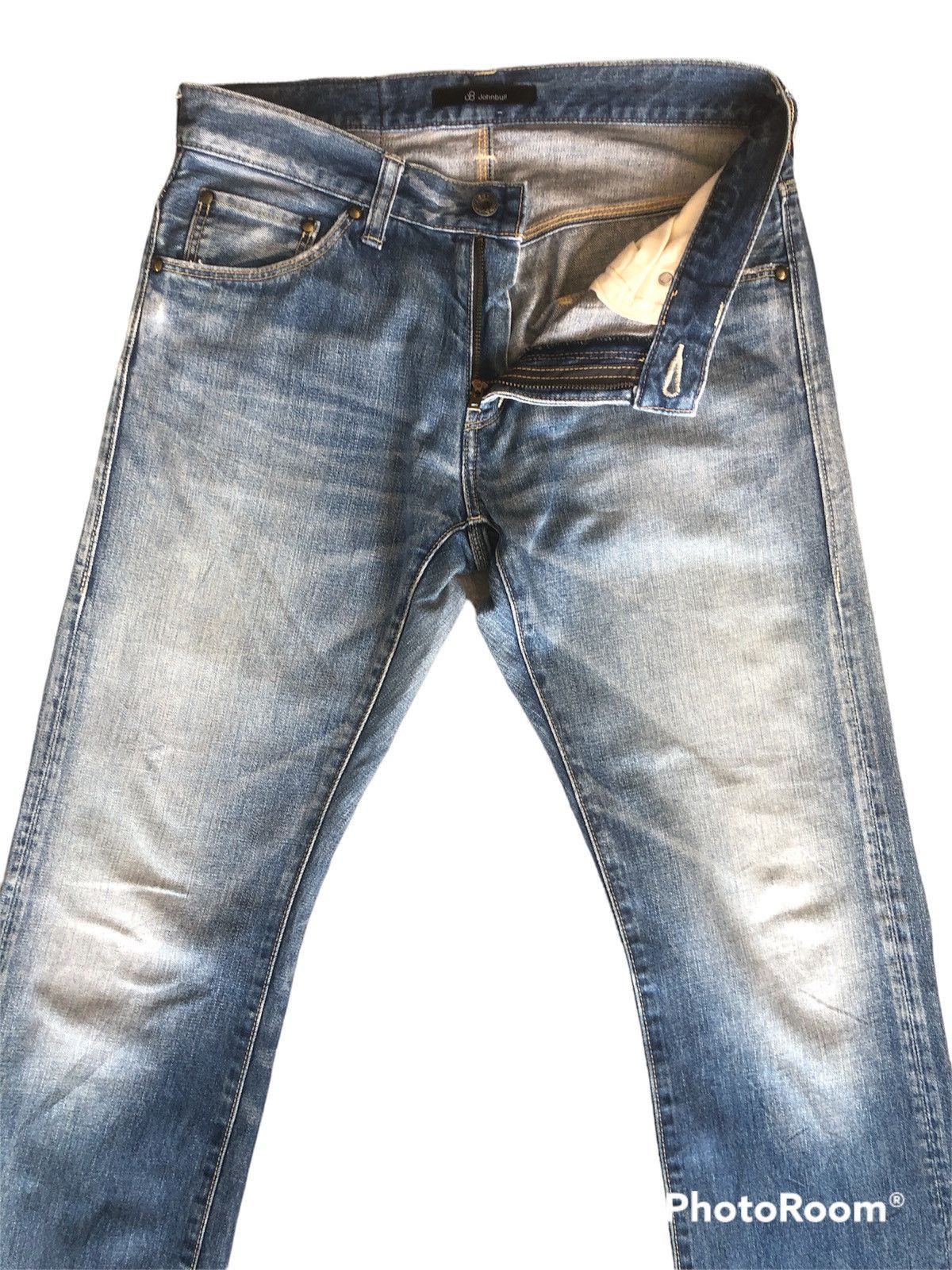 Japanese Brand John Bull Denim Distressed Punk Style made in japan Size US 30 / EU 46 - 2 Thumbnail