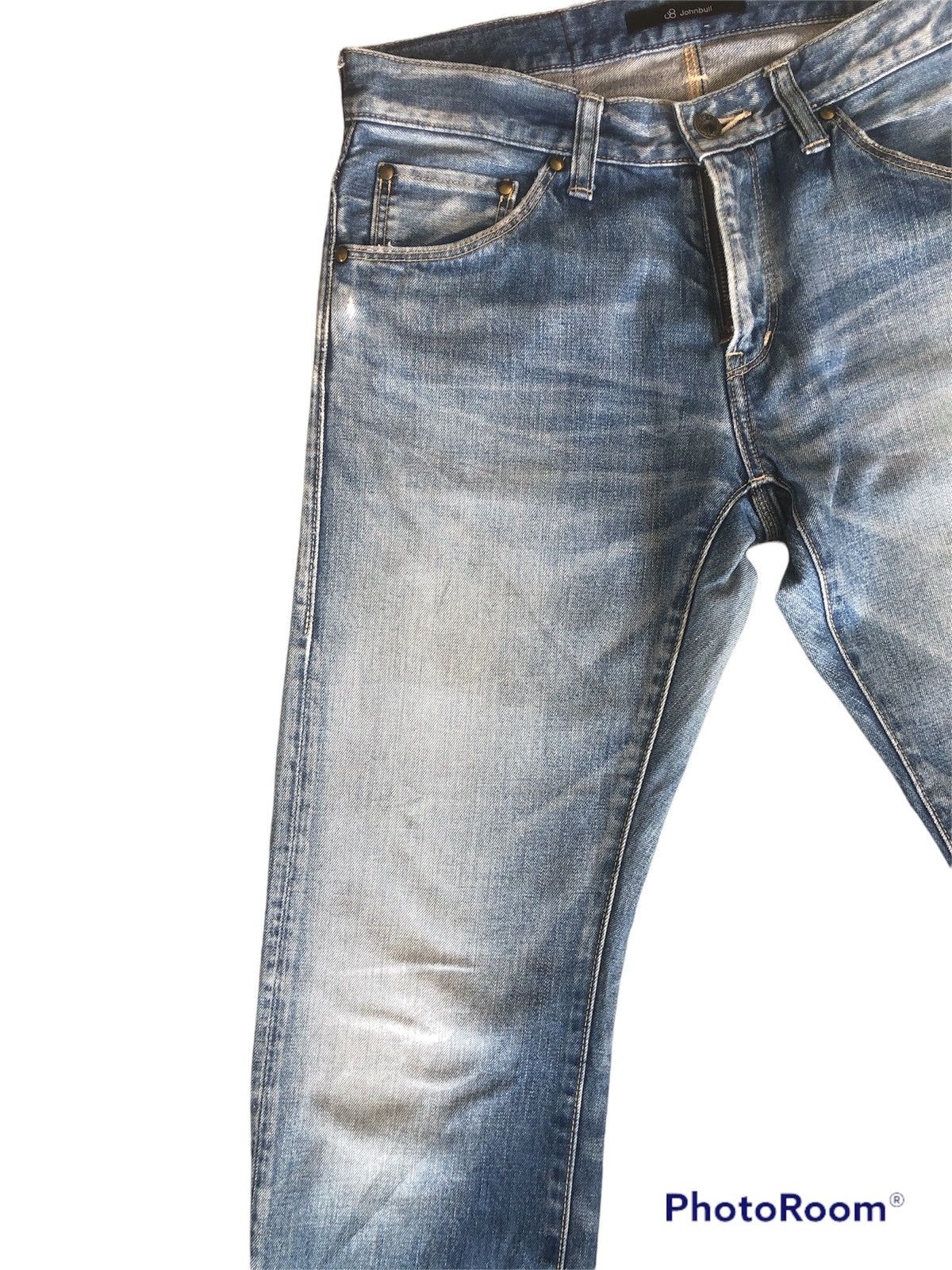 Japanese Brand John Bull Denim Distressed Punk Style made in japan Size US 30 / EU 46 - 3 Thumbnail