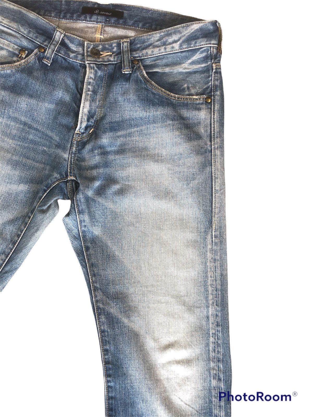 Japanese Brand John Bull Denim Distressed Punk Style made in japan Size US 30 / EU 46 - 4 Thumbnail