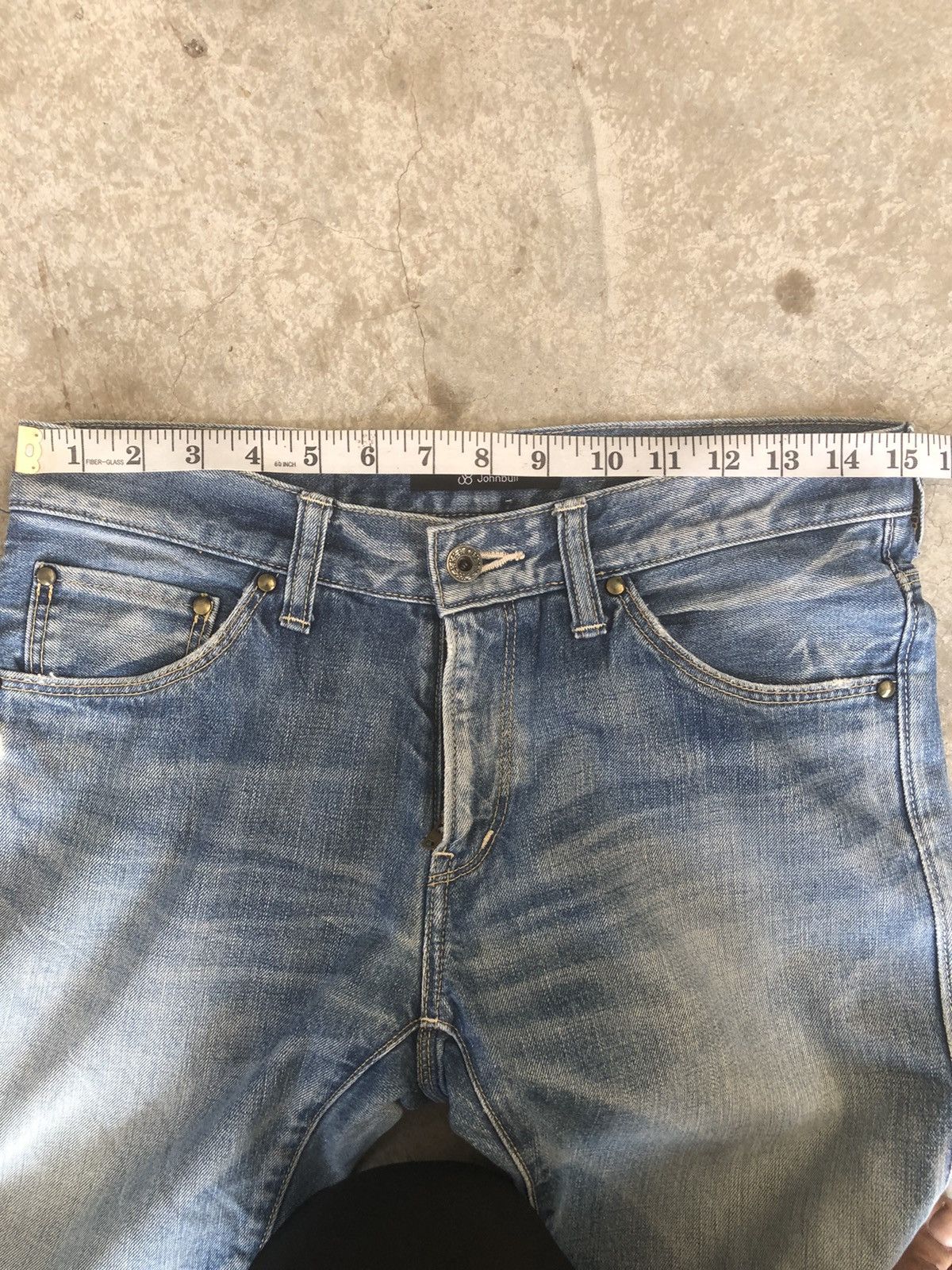 Japanese Brand John Bull Denim Distressed Punk Style made in japan Size US 30 / EU 46 - 12 Thumbnail