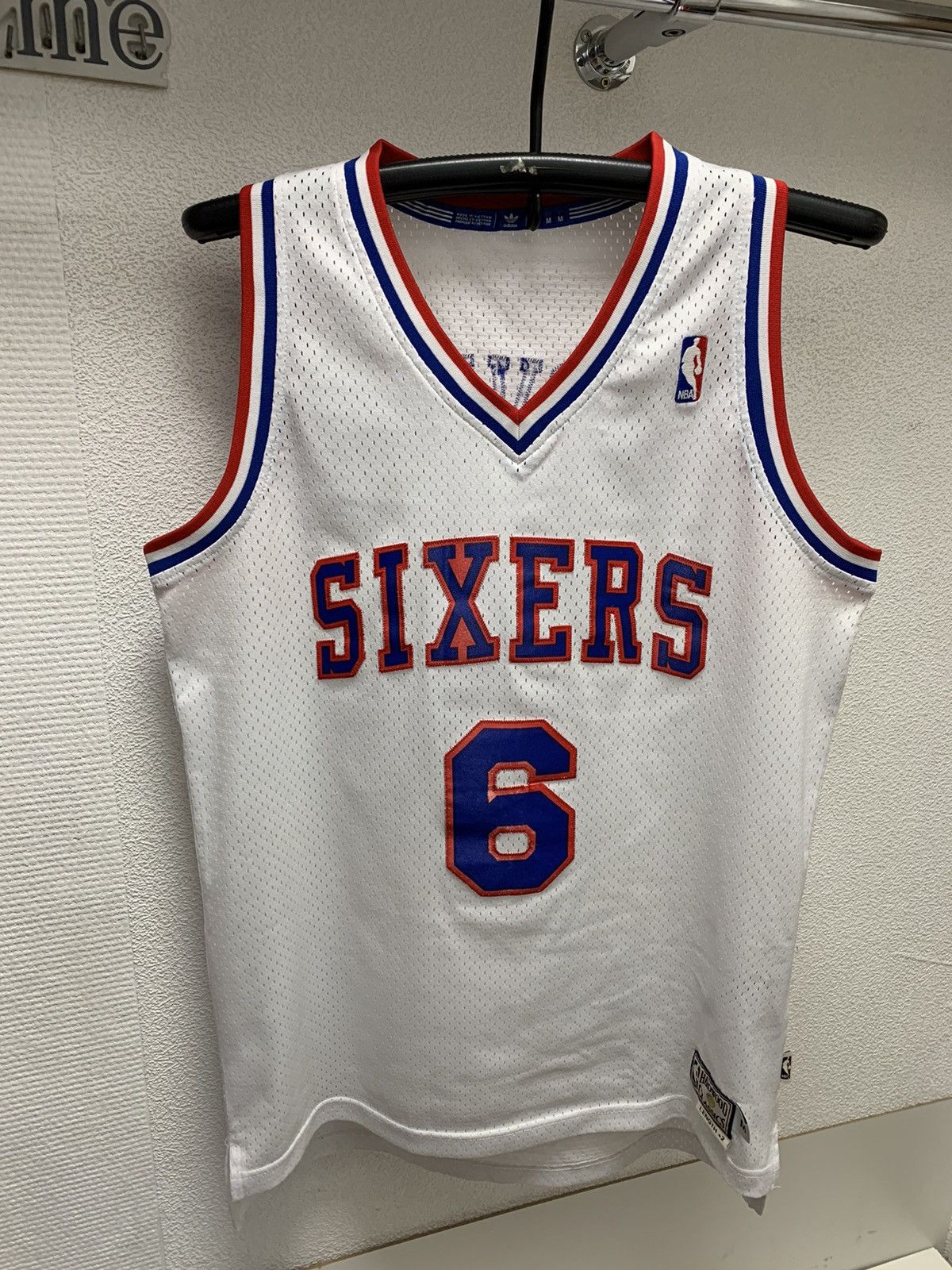 Adidas Julius Erving 6 Philadelphia Sixers Adidas jersey hardwood M Size US M / EU 48-50 / 2 - 2 Thumbnail