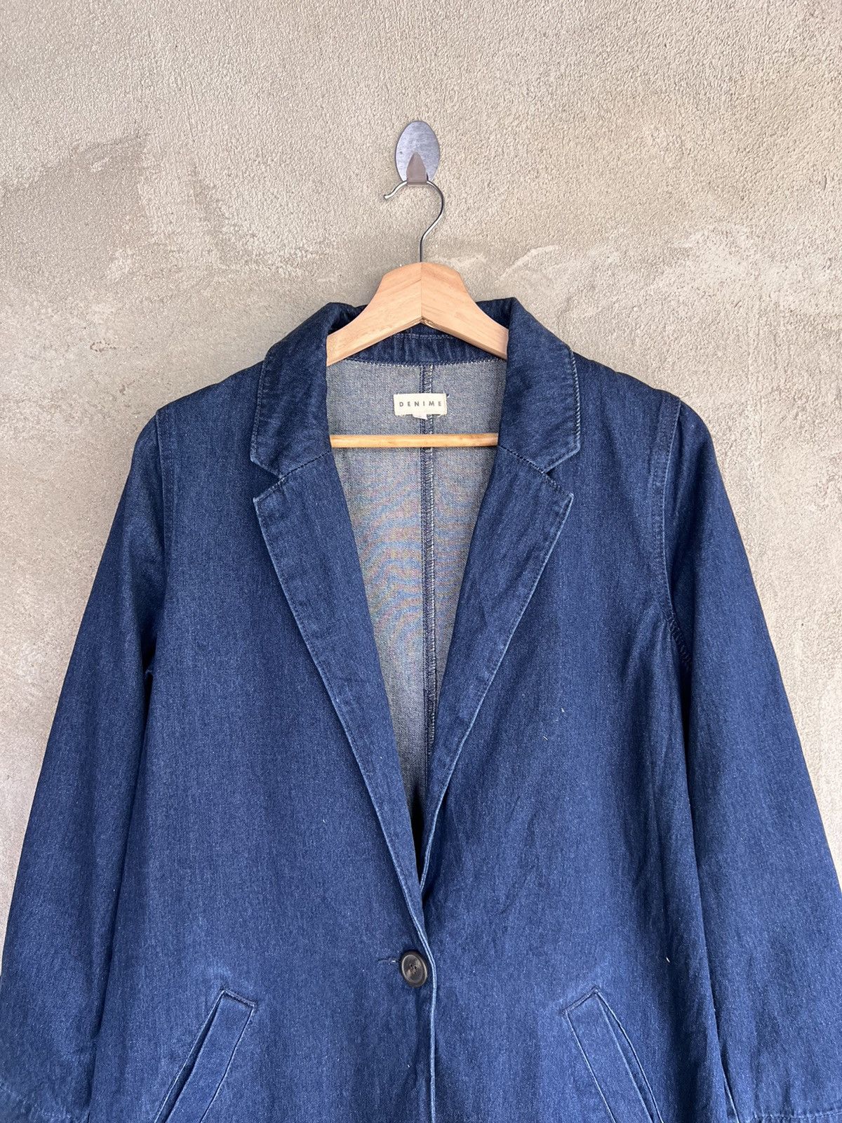 Denime × Japanese Brand Japanese Brand Denim Long Jacket Size M / US 6-8 / IT 42-44 - 3 Thumbnail
