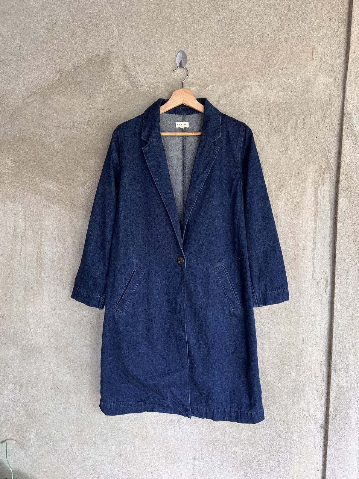 Denime × Japanese Brand Japanese Brand Denim Long Jacket Size M / US 6-8 / IT 42-44 - 2 Thumbnail