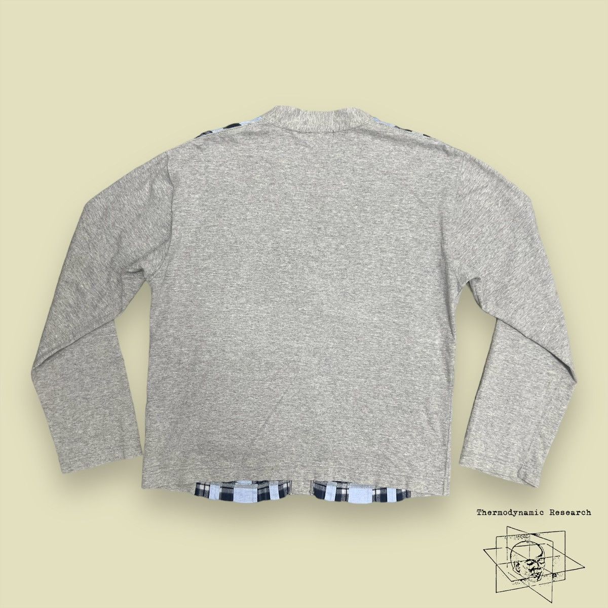 Comme des Garcons Homme CdGH Reworked Flannel Cardigan - FW09 Size US M / EU 48-50 / 2 - 3 Thumbnail