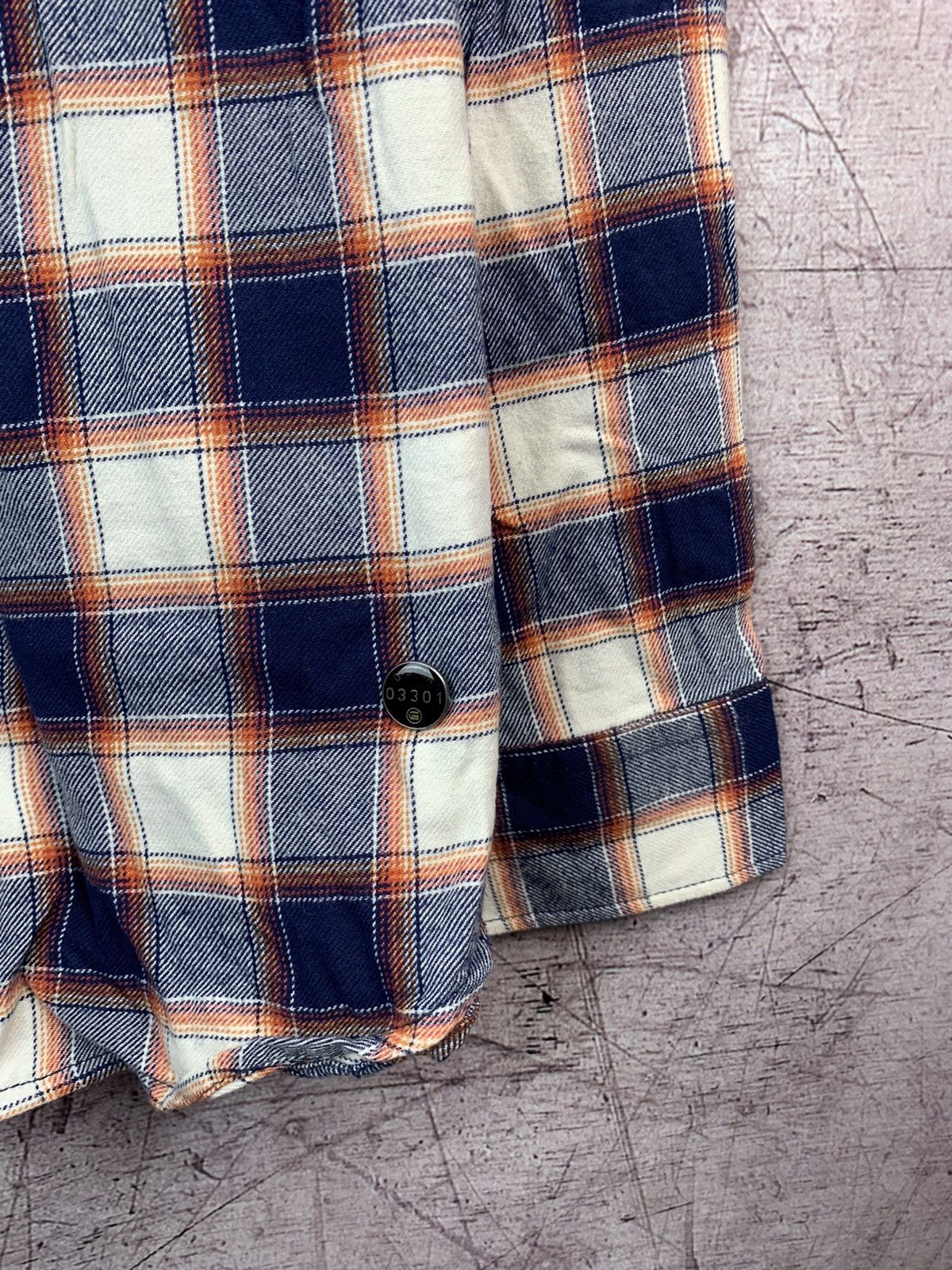 Flannel × G-Star G-Star Raw Marshall Windsor Shirt Flannel Size US L / EU 52-54 / 3 - 5 Thumbnail
