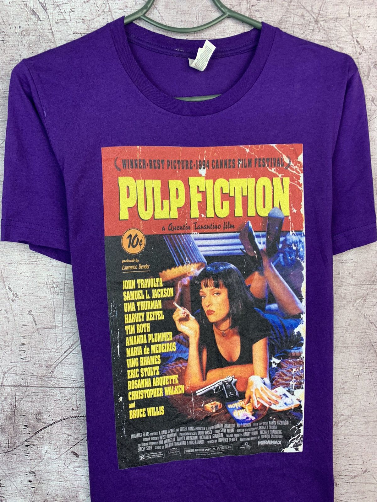 Rap Tees × Vintage Vintage Pulp Fiction Movie T Shirt Size US S / EU 44-46 / 1 - 3 Thumbnail