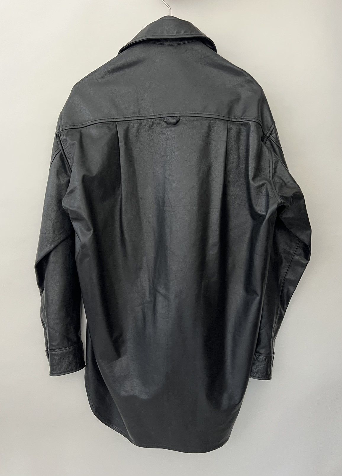 Vetements FW16 Oversized Leather Shirt Size US M / EU 48-50 / 2 - 2 Thumbnail