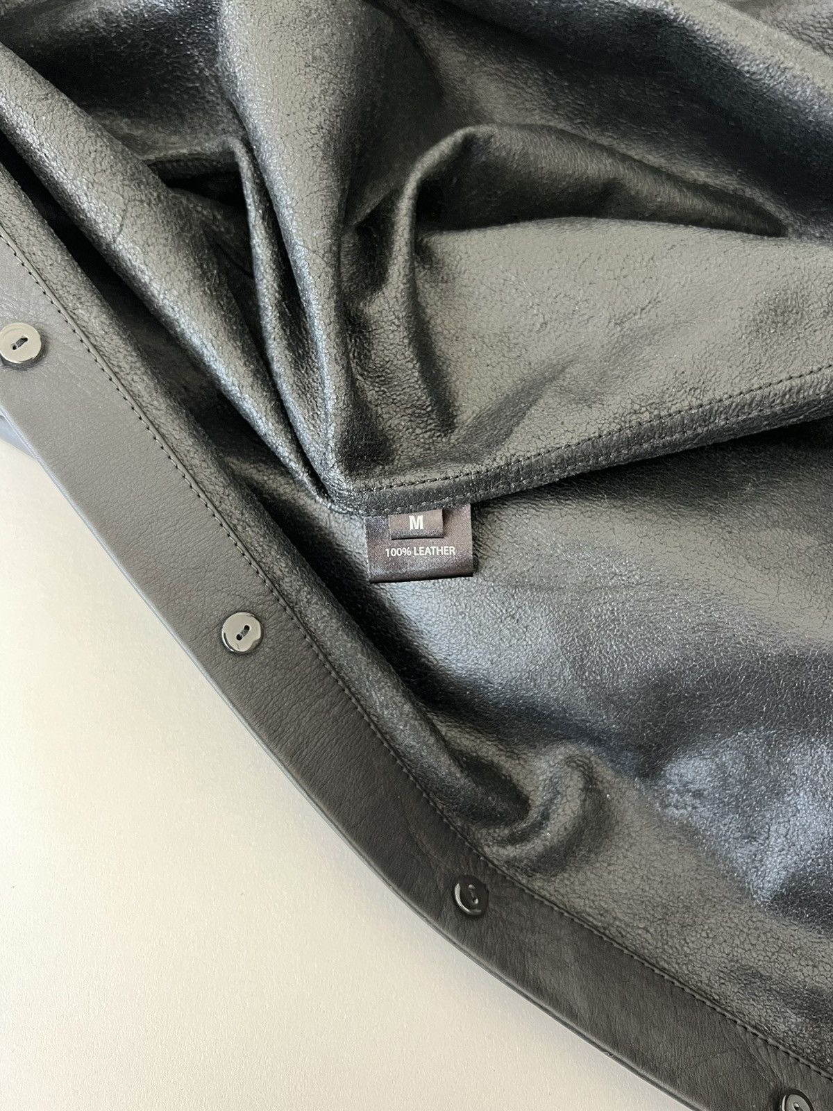 Vetements FW16 Oversized Leather Shirt Size US M / EU 48-50 / 2 - 8 Thumbnail