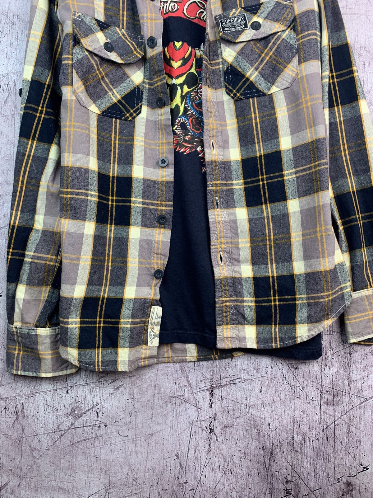 Flannel × Vintage Vintage Flannel Travis Style Plaid Shirt Size US S / EU 44-46 / 1 - 6 Thumbnail