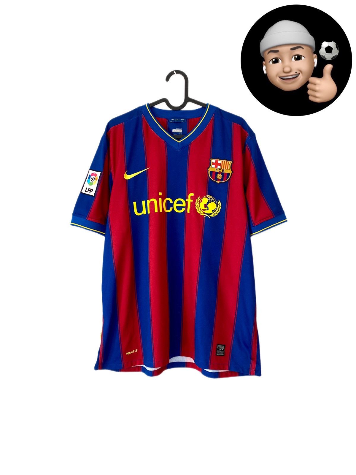 Nike × Soccer Jersey × Vintage 2009 2010 Barcelona Barca Nike Vintage
